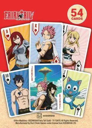 Mangacards Fairy Tail Playing Cards DS Modellismo Mangacards Fairy Tail Playing Cards