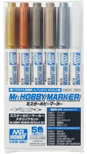 Gundam Marker CMS-01 Metallic GSI CREOS