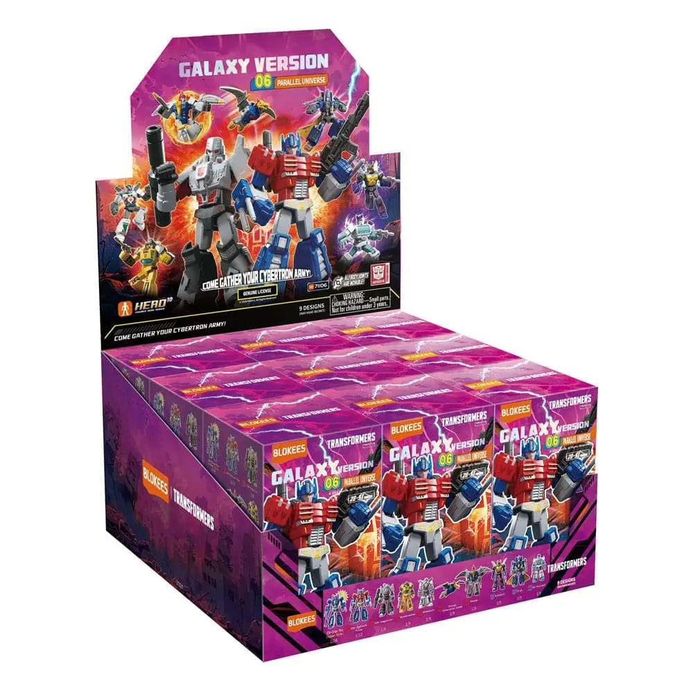 Transformers Parallel Universe Galaxy Version 06 Model Kit Blind Box Set (9) DS Modellismo Transformers Parallel Universe Galaxy 06