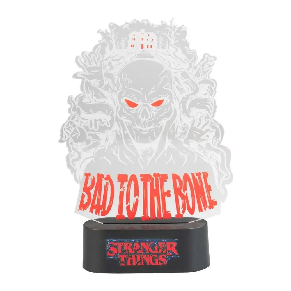 Stranger Things Bad TO the Bone Desk LED Lamp DS Modellismo Stranger Things Bad To Bone Desk LED Lamp