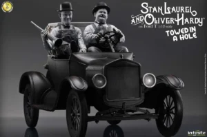 Laurel & Hardy Towed In A Hole scala 1/12