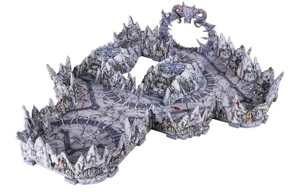 Dungeons & Lasers Ritual Site Prismacast Pre-Painted Terrains DS Modellismo Dungeons & Lasers Ritual Site Prismacast