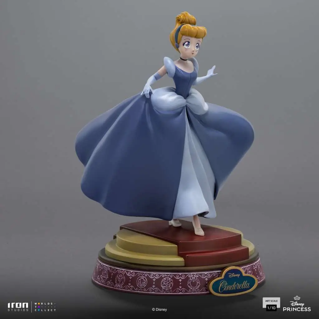 Statua Disney Anime Princess Cinderella PVC DS Modellismo Statua Disney Anime Princess Cinderella
