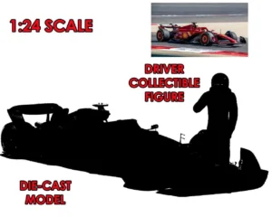 F1 Ferrari SF-24 with Leclerc scala 1:24