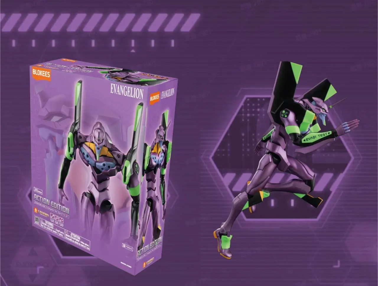 Neon Genesis Evangelion Test Type 01 Tversion Action Edition Model Kit DS Modellismo Neon Genesis Evangelion Test Type 01