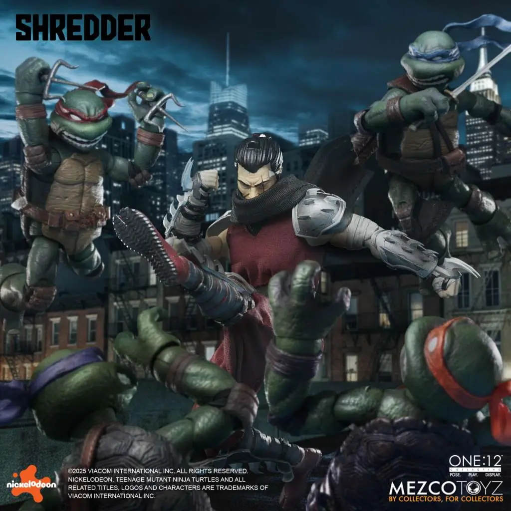 One 12 Collective TMNT Shredder AF DS Modellismo One 12 Collective Tmnt Shredder Af