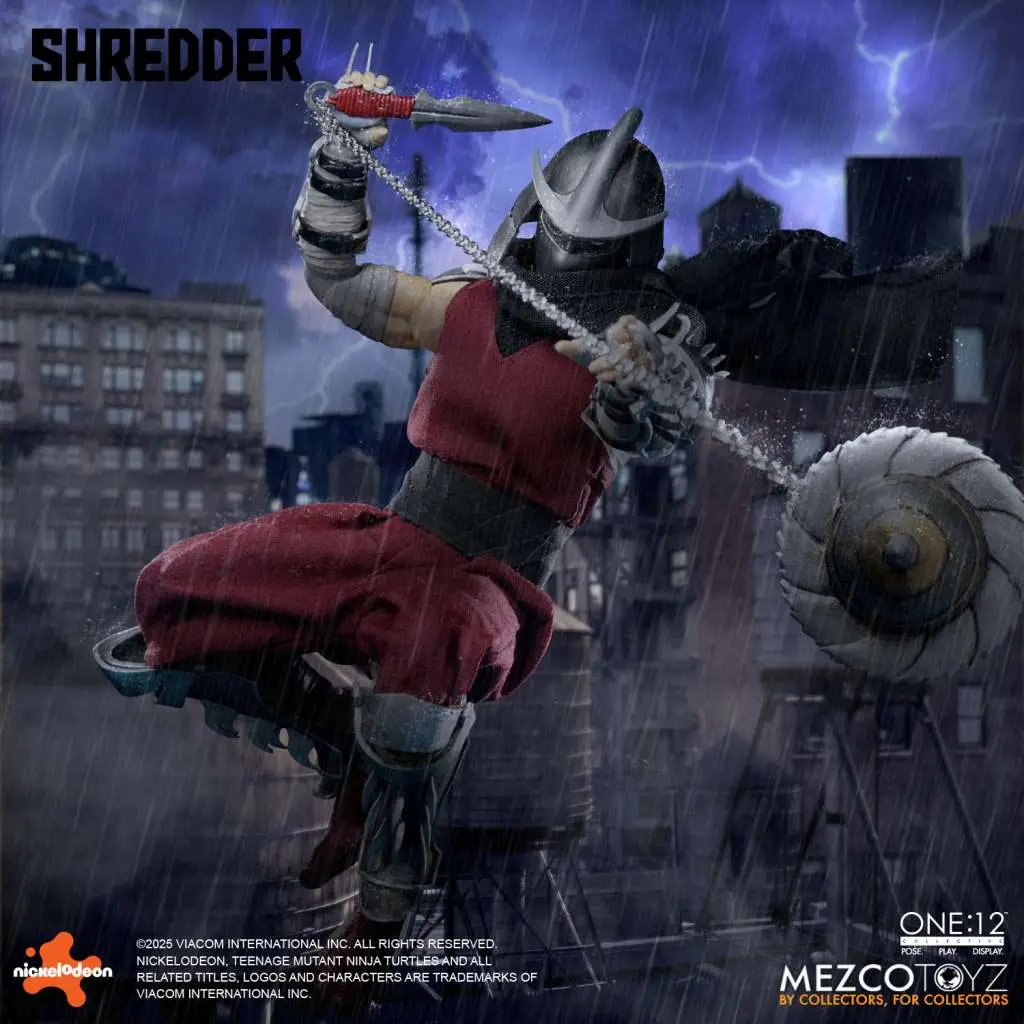 One 12 Collective TMNT Shredder AF DS Modellismo One 12 Collective Tmnt Shredder Af