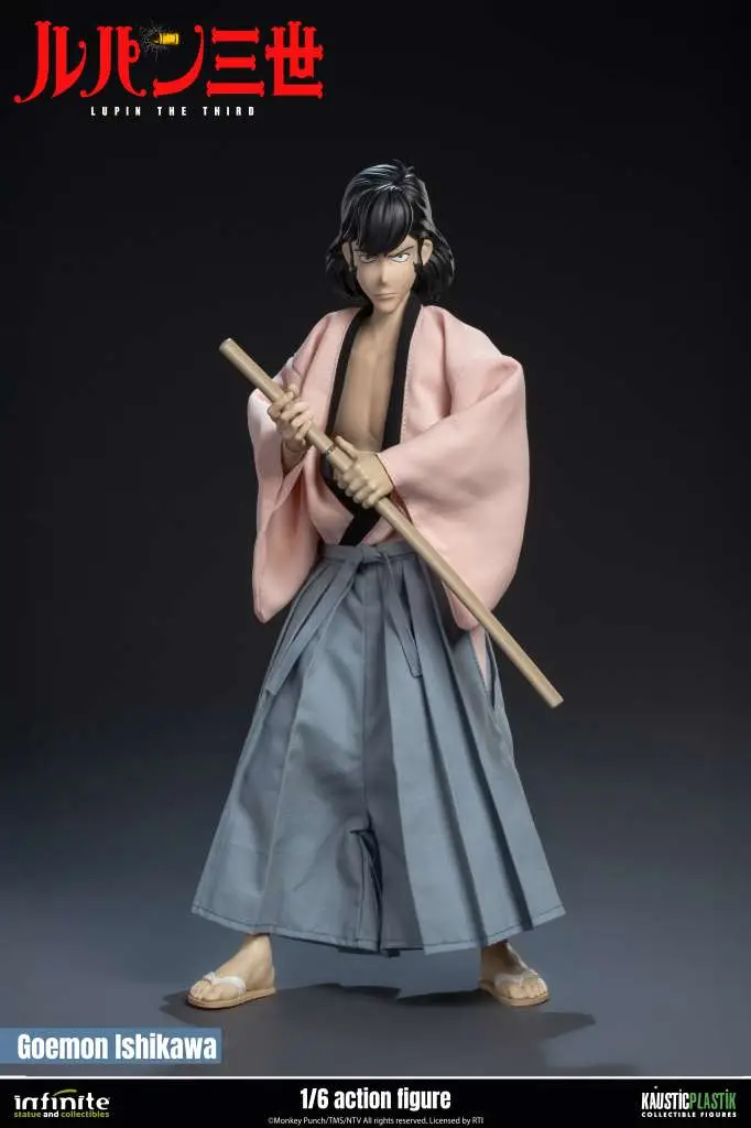 Lupin the 3rd the Italian Adventure Goemon Ishikawa XIII 1/6 Action Figure Standard Edition DS Modellismo Lupin 3rd Italian Adventure Goemon scala 1/6