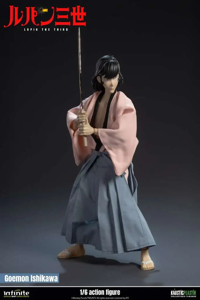 Lupin the 3rd the Italian Adventure Goemon Ishikawa XIII 1/6 Action Figure Standard Edition DS Modellismo Lupin 3rd Italian Adventure Goemon scala 1/6