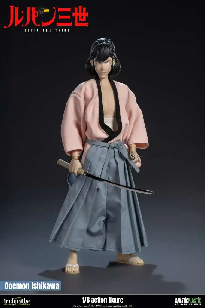 Lupin the 3rd the Italian Adventure Goemon Ishikawa XIII 1/6 Action Figure Standard Edition DS Modellismo Lupin 3rd Italian Adventure Goemon scala 1/6
