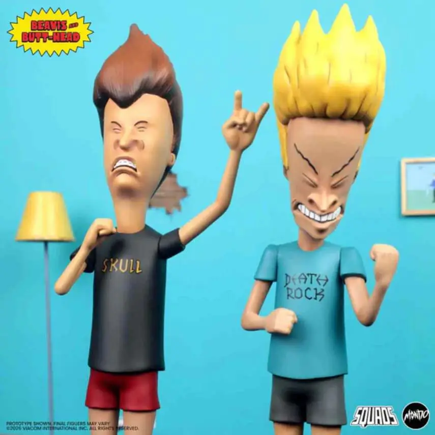 Beavis and Butt-Head Figure Set DS Modellismo Beavis Butt-Head Figure Set MONDO