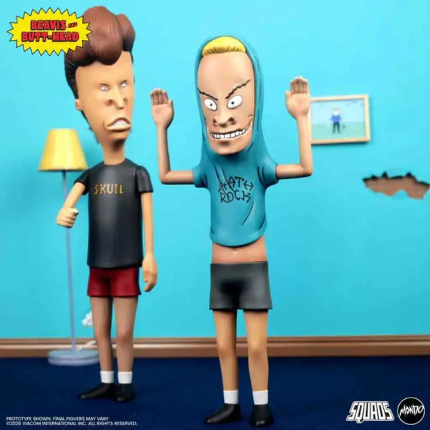 Beavis and Butt-Head Figure Set DS Modellismo Beavis Butt-Head Figure Set MONDO