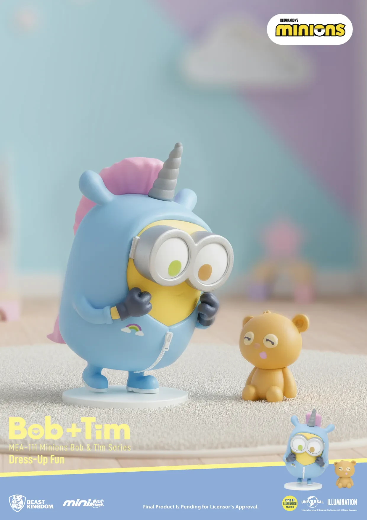 Minions Bob & Tim Mini Egg Attack Series Set (6) DS Modellismo Minions Bob & Tim Mini Egg Attack (6)