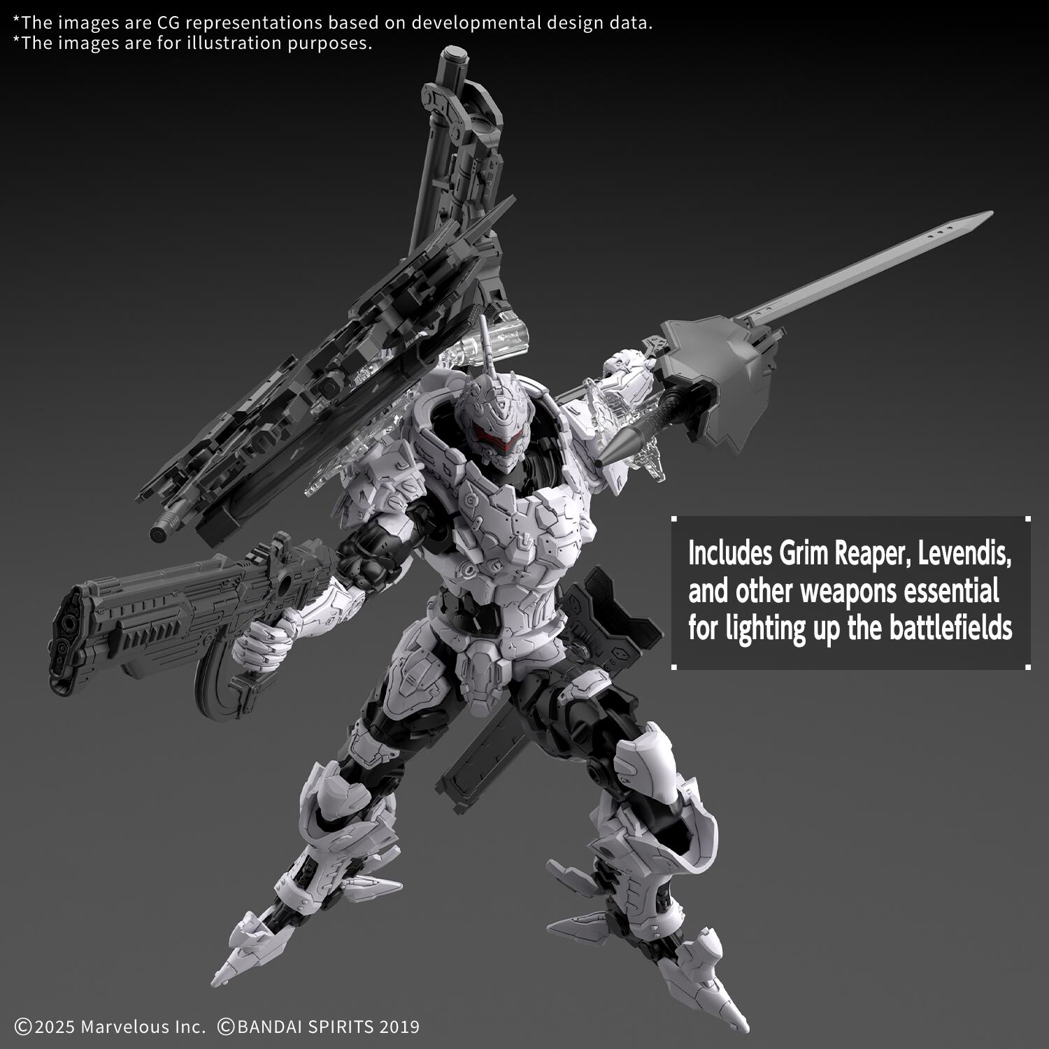 30MM Daemon X Machina TS Bahamut DS Modellismo 30MM Daemon X Machina Ts Bahamut