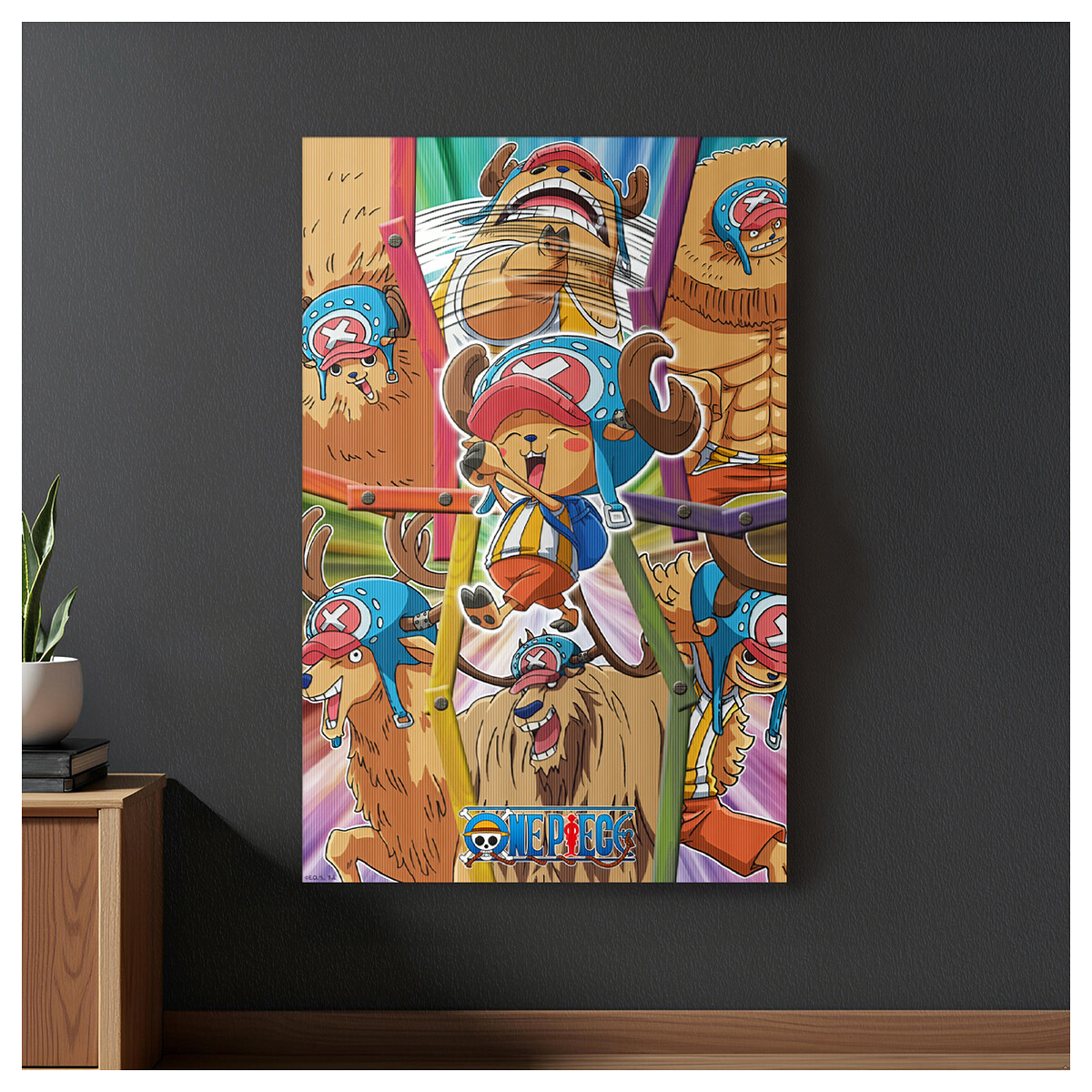 Poster One Piece Tony Tony Chopper 3D DS Modellismo Poster One Piece Tony Tony Chopper 3D