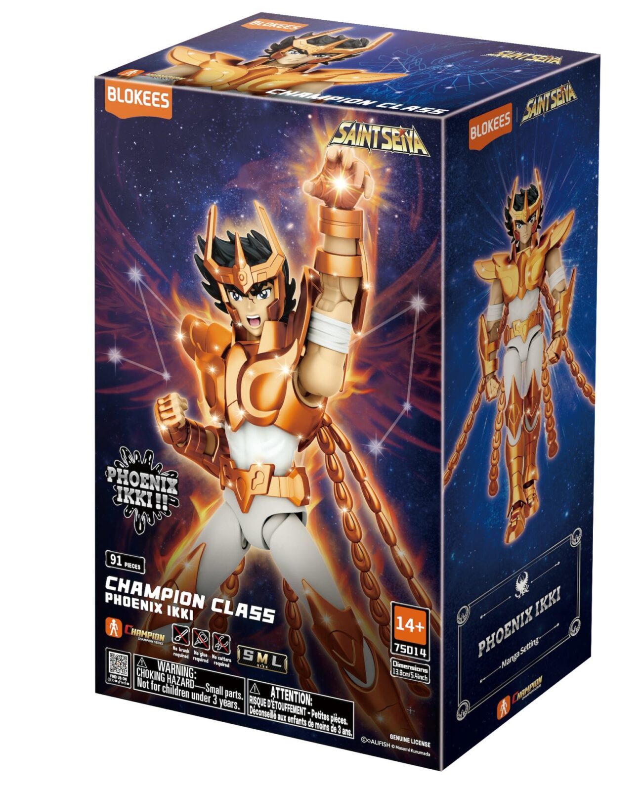 Saint Seiya Phoenix Ikki Champion Class 12 Model Kit DS Modellismo Saint Seiya Phoenix Ikki Champion Class 12