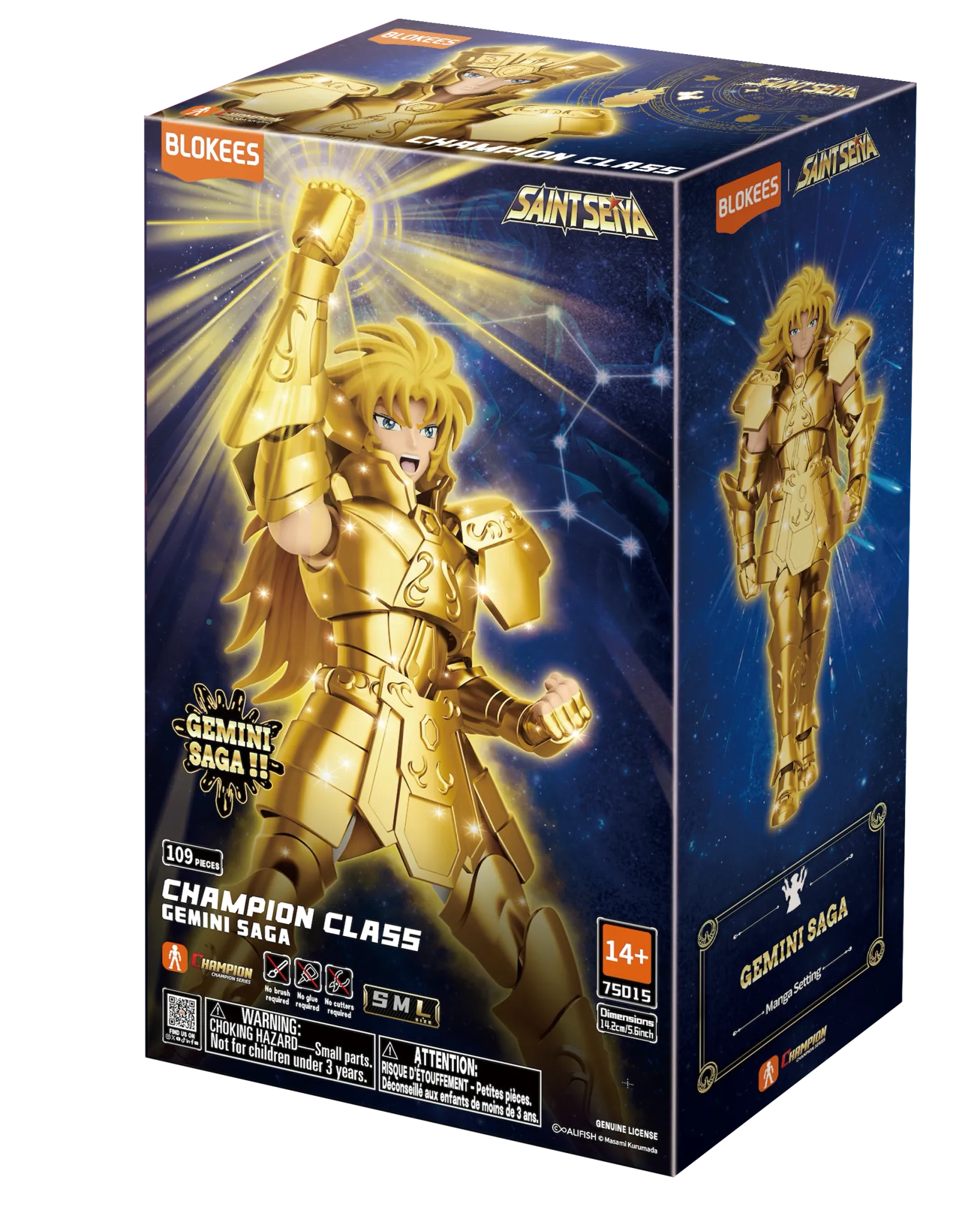 Saint Seiya Gemini Saga Champion Class 13 Model Kit DS Modellismo Saint Seiya Gemini Saga Champion Class 13