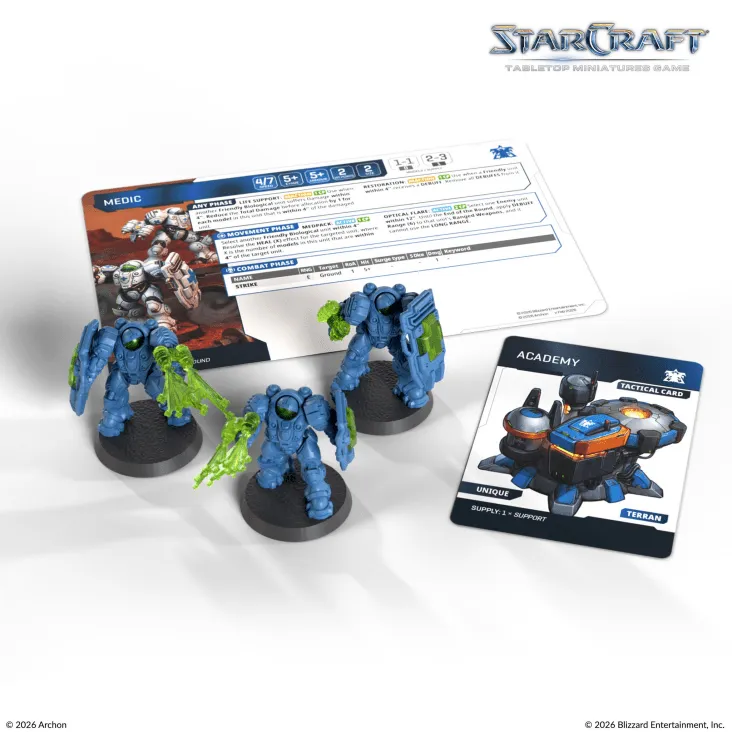 Starcraft Medic Box DS Modellismo Starcraft Medic Box ARCHON GAMES