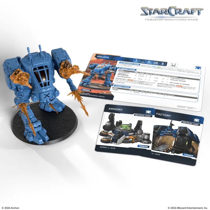 Starcraft Goliath Box DS Modellismo Starcraft Goliath Box ARCHON GAMES