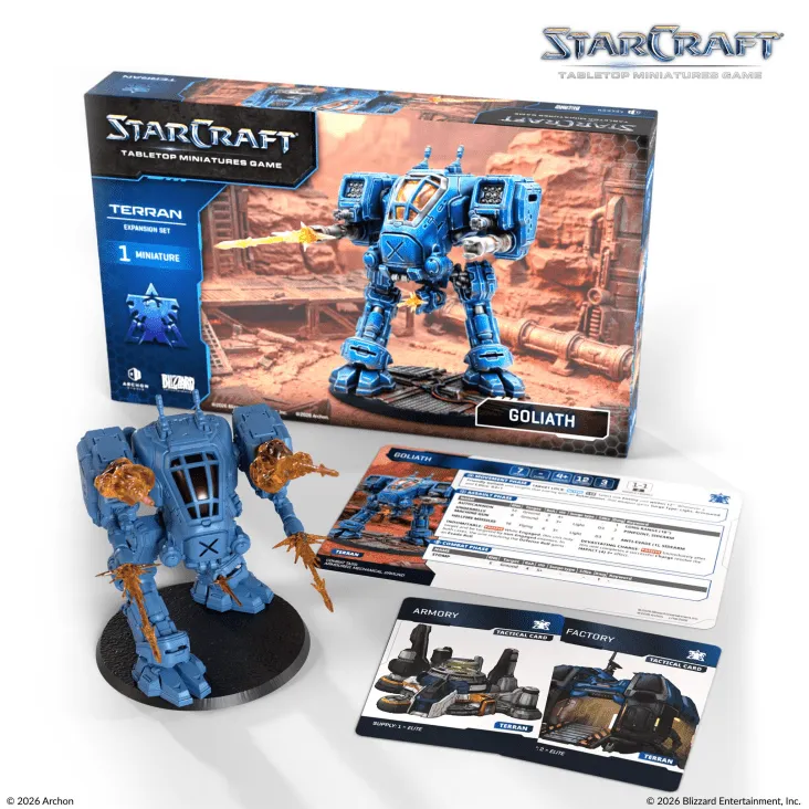 Starcraft Goliath Box DS Modellismo Starcraft Goliath Box ARCHON GAMES