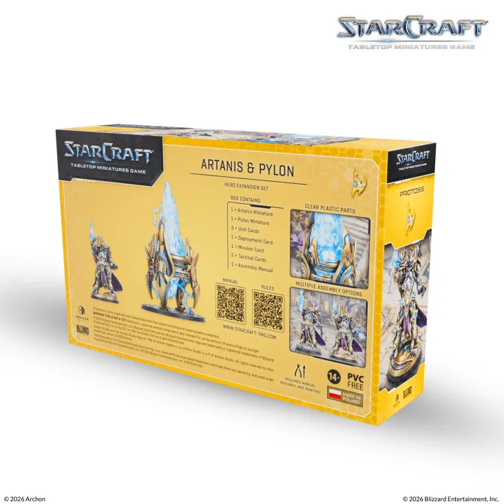 Starcraft Artanis & Pylon Box DS Modellismo Starcraft Artanis & Pylon Box ARCHON GAMES