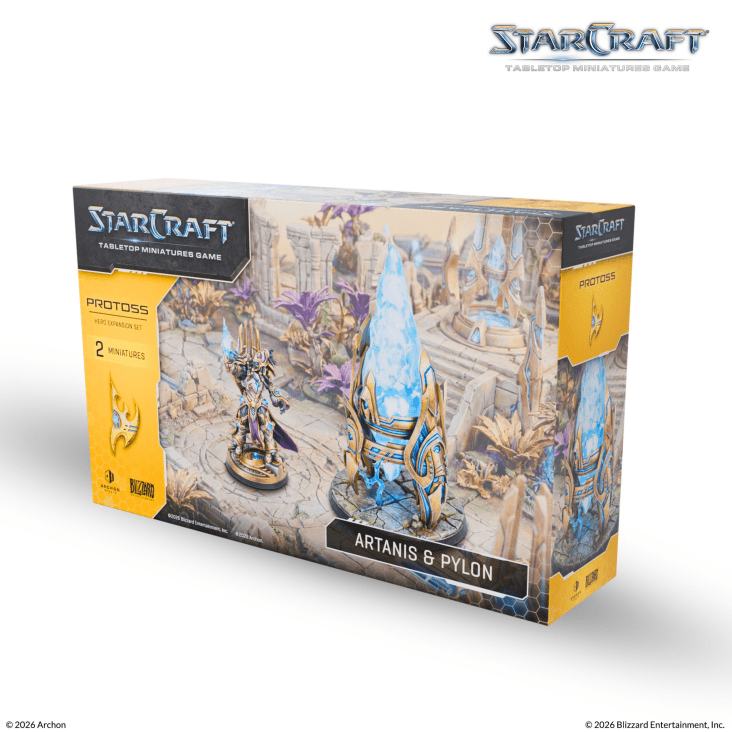 Starcraft Artanis & Pylon Box DS Modellismo Starcraft Artanis & Pylon Box ARCHON GAMES