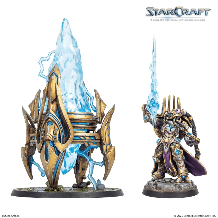 Starcraft Artanis & Pylon Box DS Modellismo Starcraft Artanis & Pylon Box ARCHON GAMES