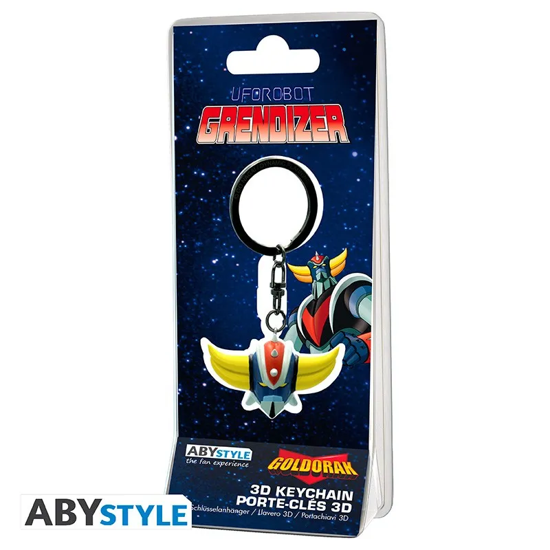 Portachiavi Ufo Robot Grendizer Head 3D DS Modellismo Portachiavi Ufo Robot Grendizer Head 3D