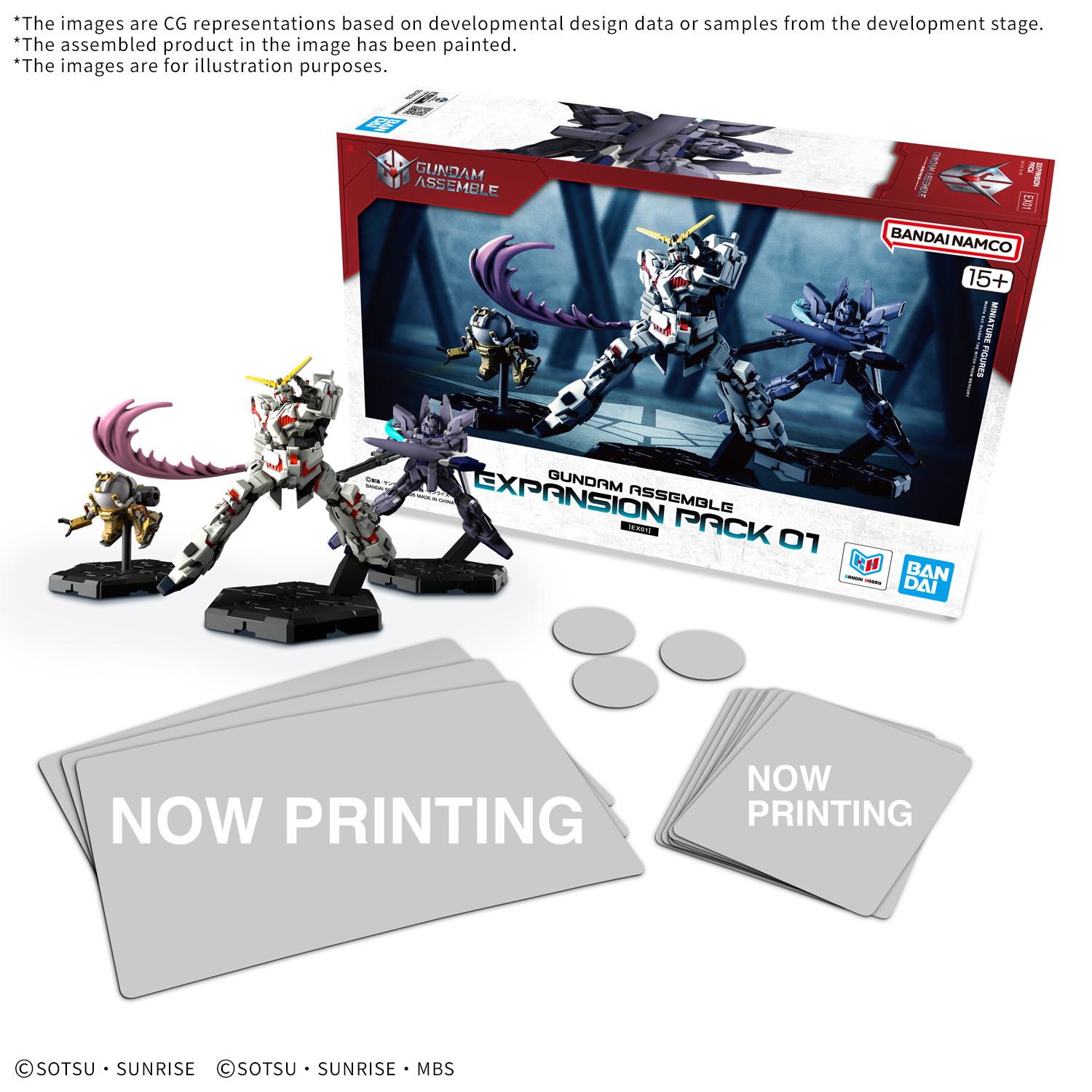 Gundam Assemble Expansion Pack 01 DS Modellismo Gundam Assemble Expansion 01 BANDAI TABLETOP