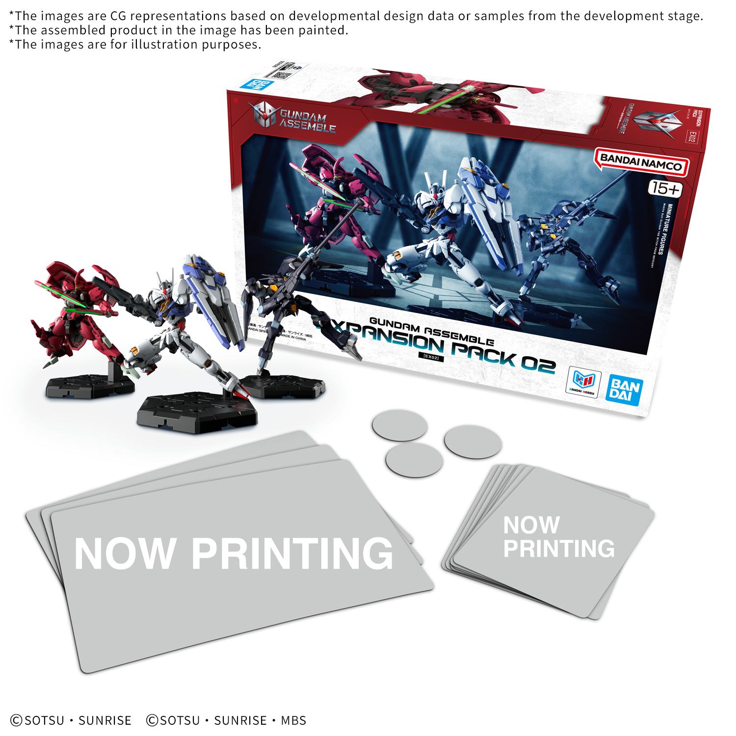 Gundam Assemble Expansion Pack 02 DS Modellismo Gundam Assemble Expansion 02 BANDAI TABLETOP