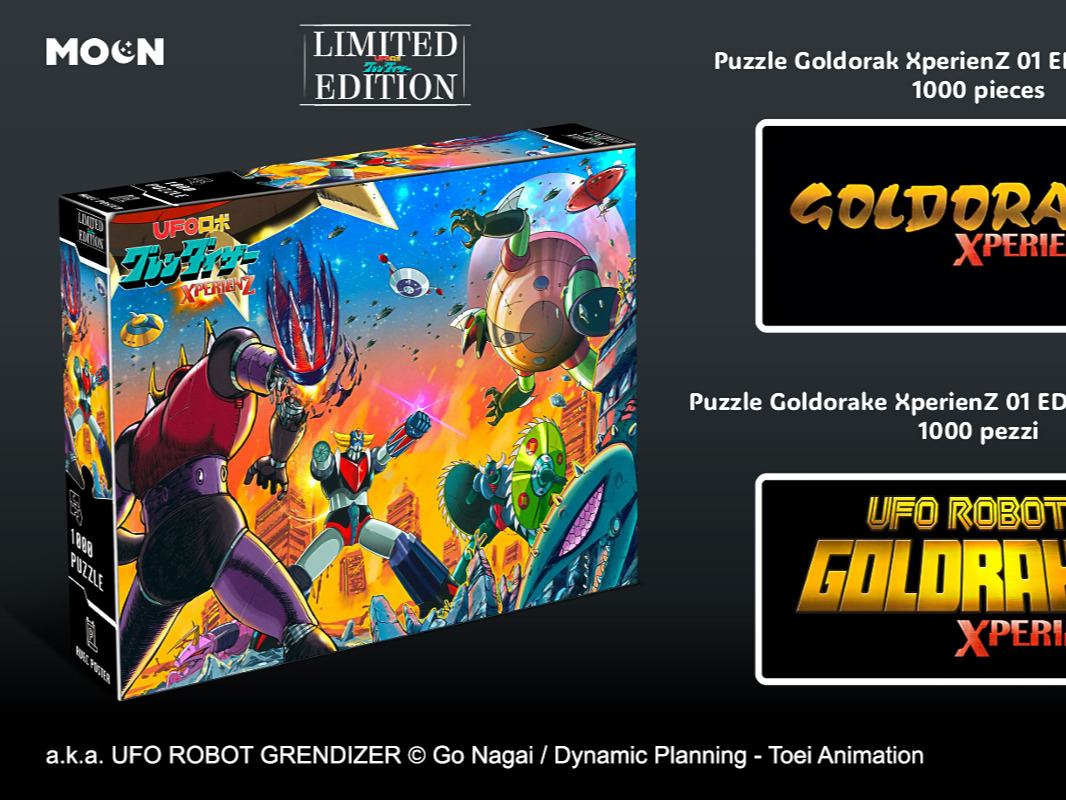 Ufo Robot Goldrake Xperienz Puzzle Edizione Limitata DS Modellismo Ufo Robot Goldrake Xperienz Puzzle Edizione