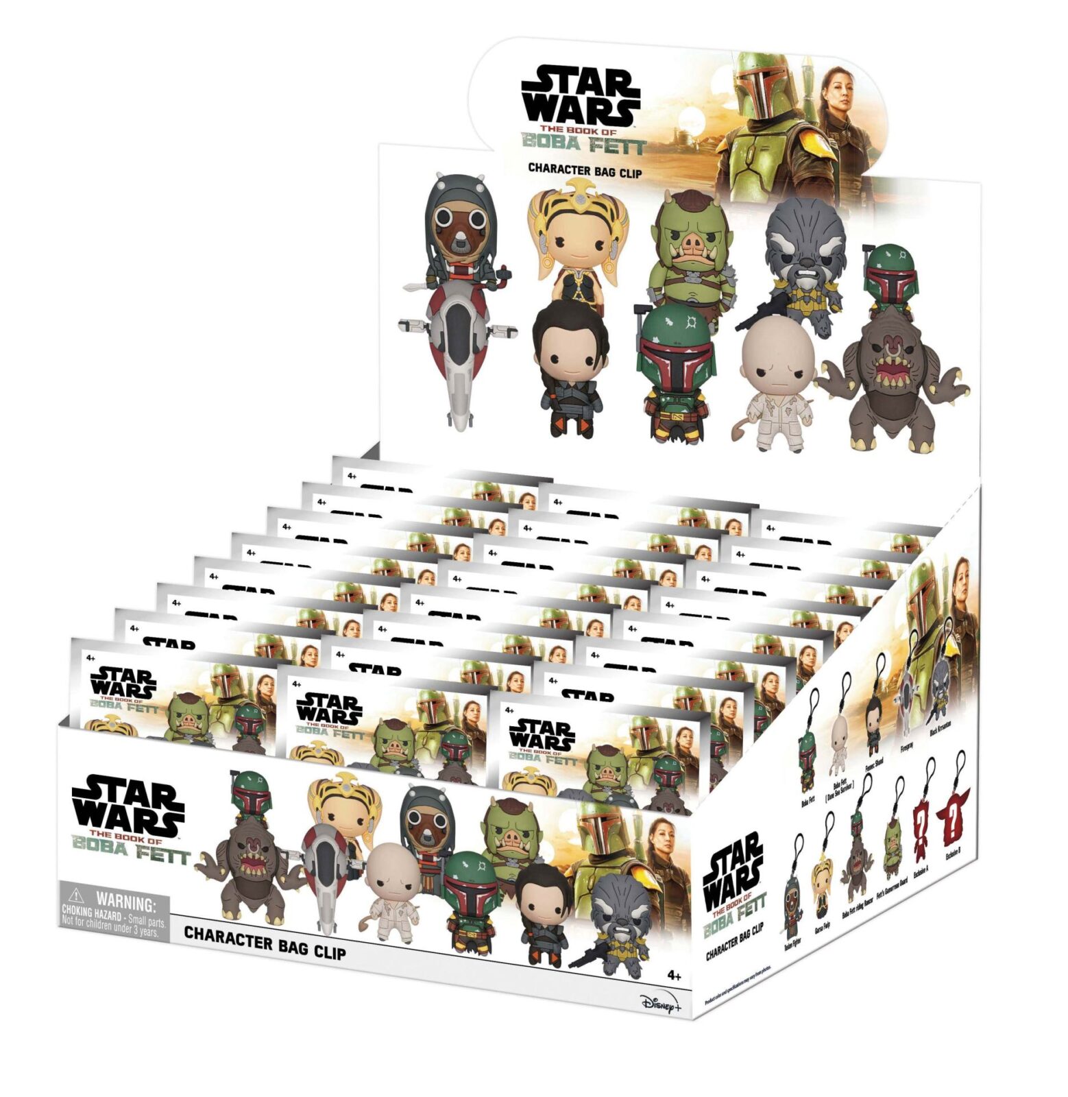 Clip ferma sacchetti Book OF Boba Fett Blind Box Display (24) DS Modellismo Clip ferma sacchetti Book Boba Fett Blind