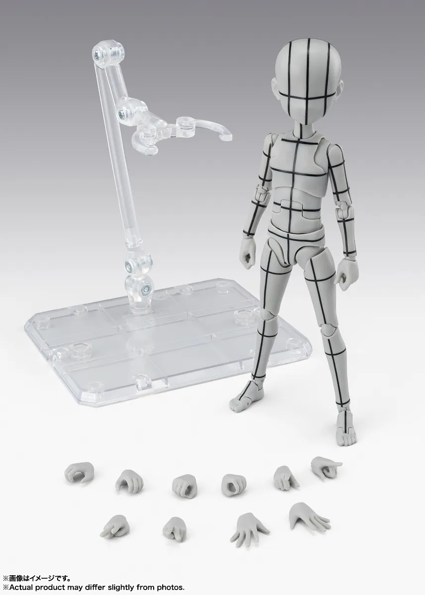 Body-Kun Ken Sugimori Edition Wireframe(gray) SHF DS Modellismo Body-Kun Ken Sugimori Wireframe(gray) Shf