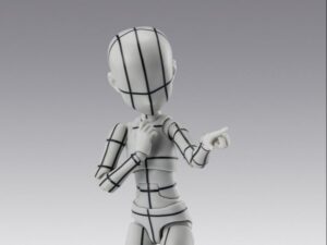 Body-Chan Ken Sugimori Wireframe (Gray) Shf