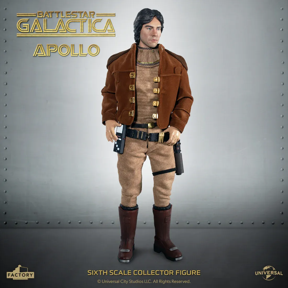 Battlestar Galactica 1/6 Scale Captain Apollo Figure DS Modellismo Battlestar Galactica Scale Captain scala 1/6