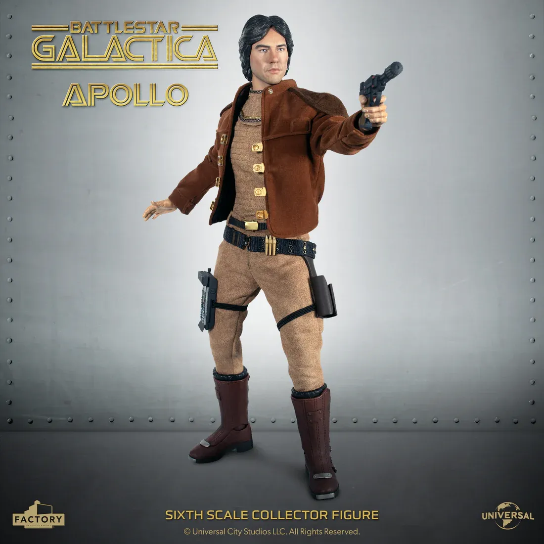 Battlestar Galactica 1/6 Scale Captain Apollo Figure DS Modellismo Battlestar Galactica Scale Captain scala 1/6