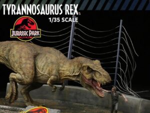 Jurassic Park T-Rex Plastic Model scala 1/35