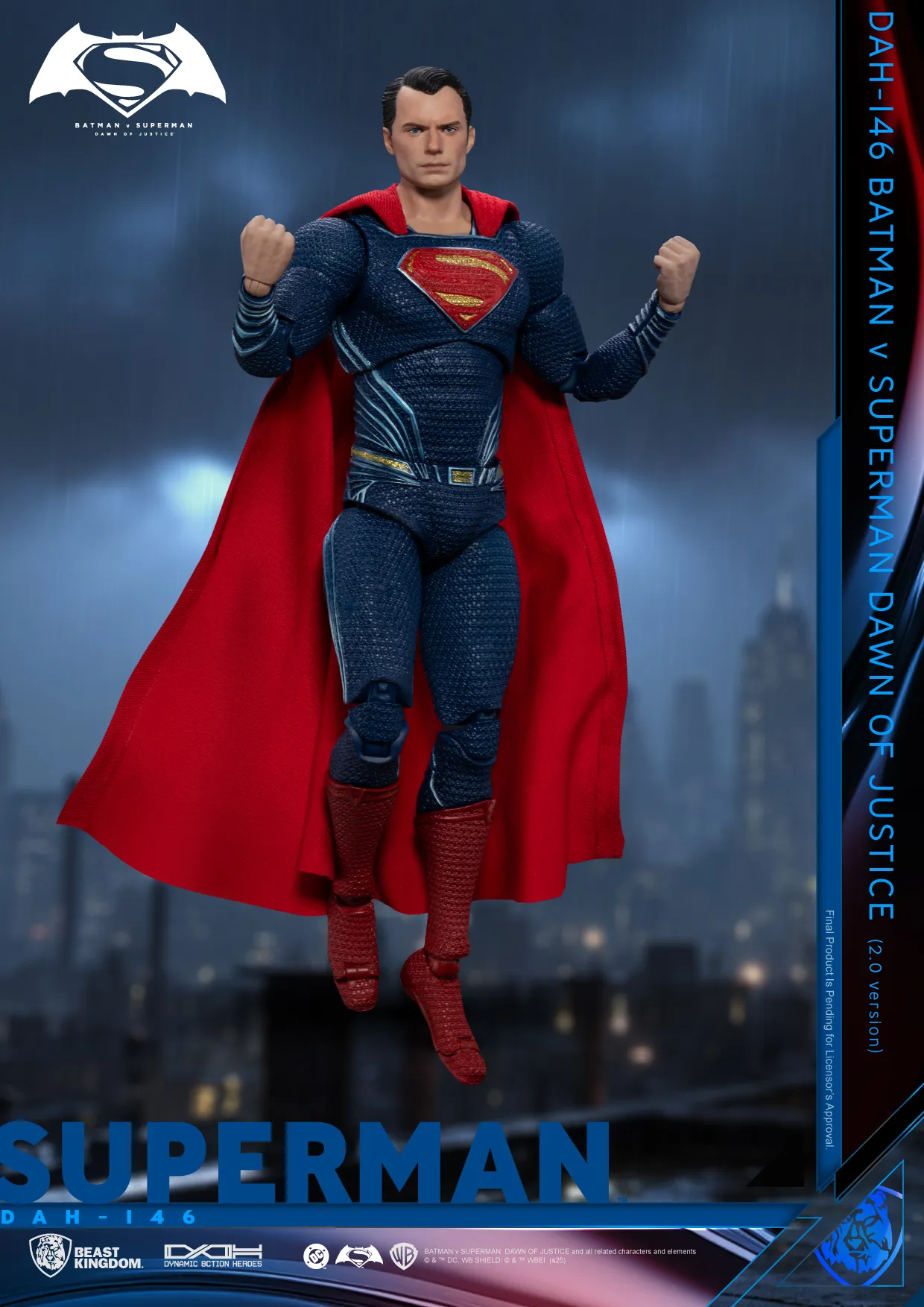BVS Dawn of Justice Superman 2.0 Dah Figure DS Modellismo Bvs Dawn Justice Superman 2.0 Dah