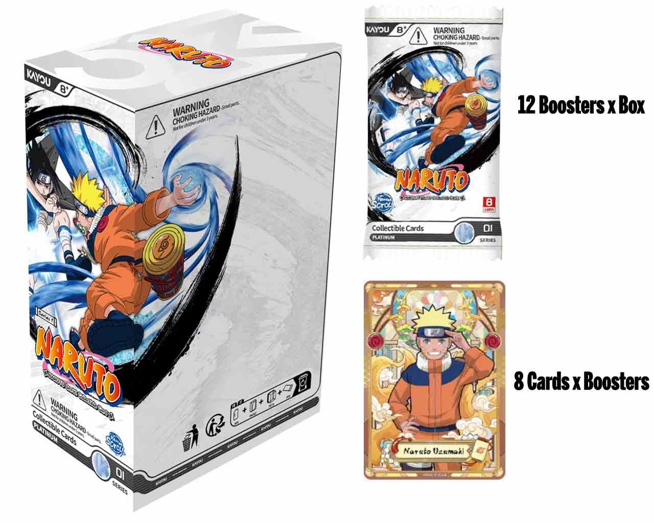 Kayou - Naruto - Heaven Scroll - Smriti Collectible Cards Booster Box (12) DS Modellismo Kayou Naruto Heaven Scroll Smriti