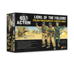 Bolt Action Lions Folgore Starter Army