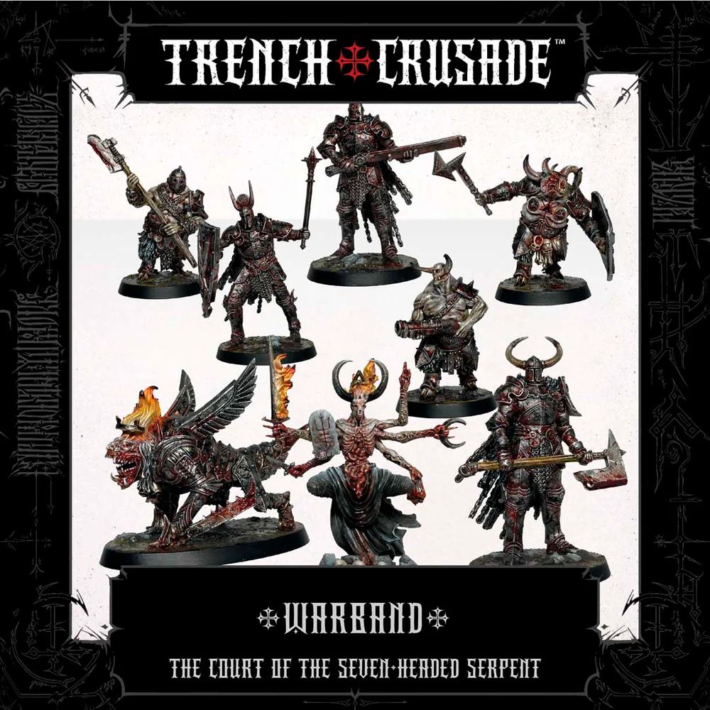 Trench Crusade Court of the Seven Headed Serpent Warband DS Modellismo Trench Crusade Court Seven Headed Serpent