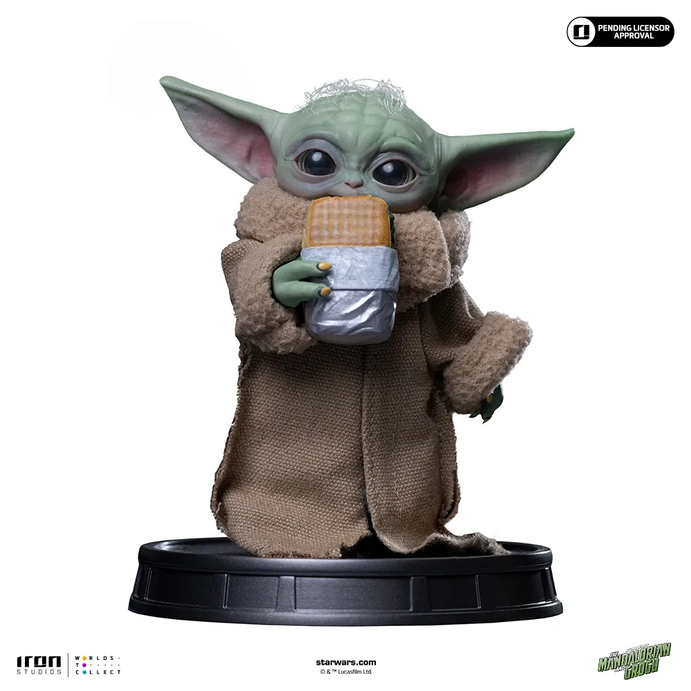 Statua Mandalorian & Grogu Movie Grogu Food Cart Snack 1/4 Legacy DS Modellismo Statua Mandalorian & Grogu Movie scala 1/4