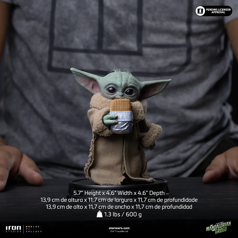 Statua Mandalorian & Grogu Movie Grogu Food Cart Snack 1/4 Legacy DS Modellismo Statua Mandalorian & Grogu Movie scala 1/4