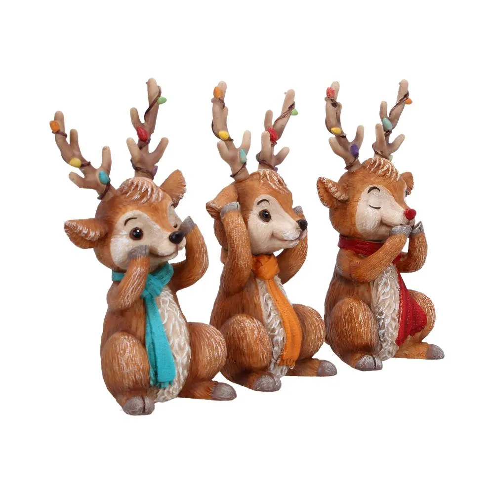 Three Wise Reindeer Figure DS Modellismo Three Wise Reindeer NEMESIS NOW