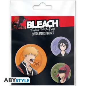 Bleach Ichigo Rukia Renji Badge