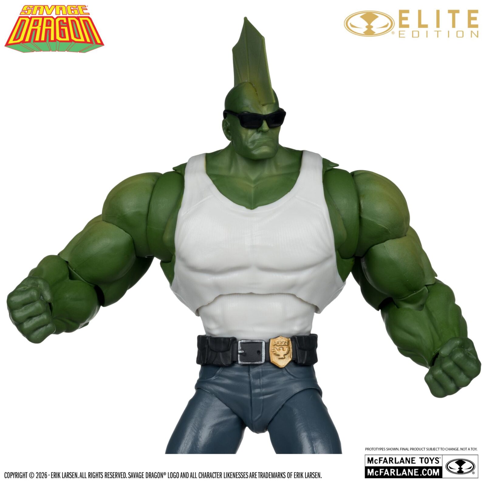 McFarlane Elite Edition Savage Dragon Action Figure DS Modellismo McFarlane Elite Savage Dragon Action