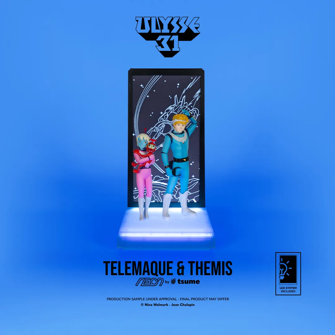 Ulysse 31 Telemachus & Themis Neon Figure DS Modellismo Ulysse 31 Telemachus & Themis Neon TSUME