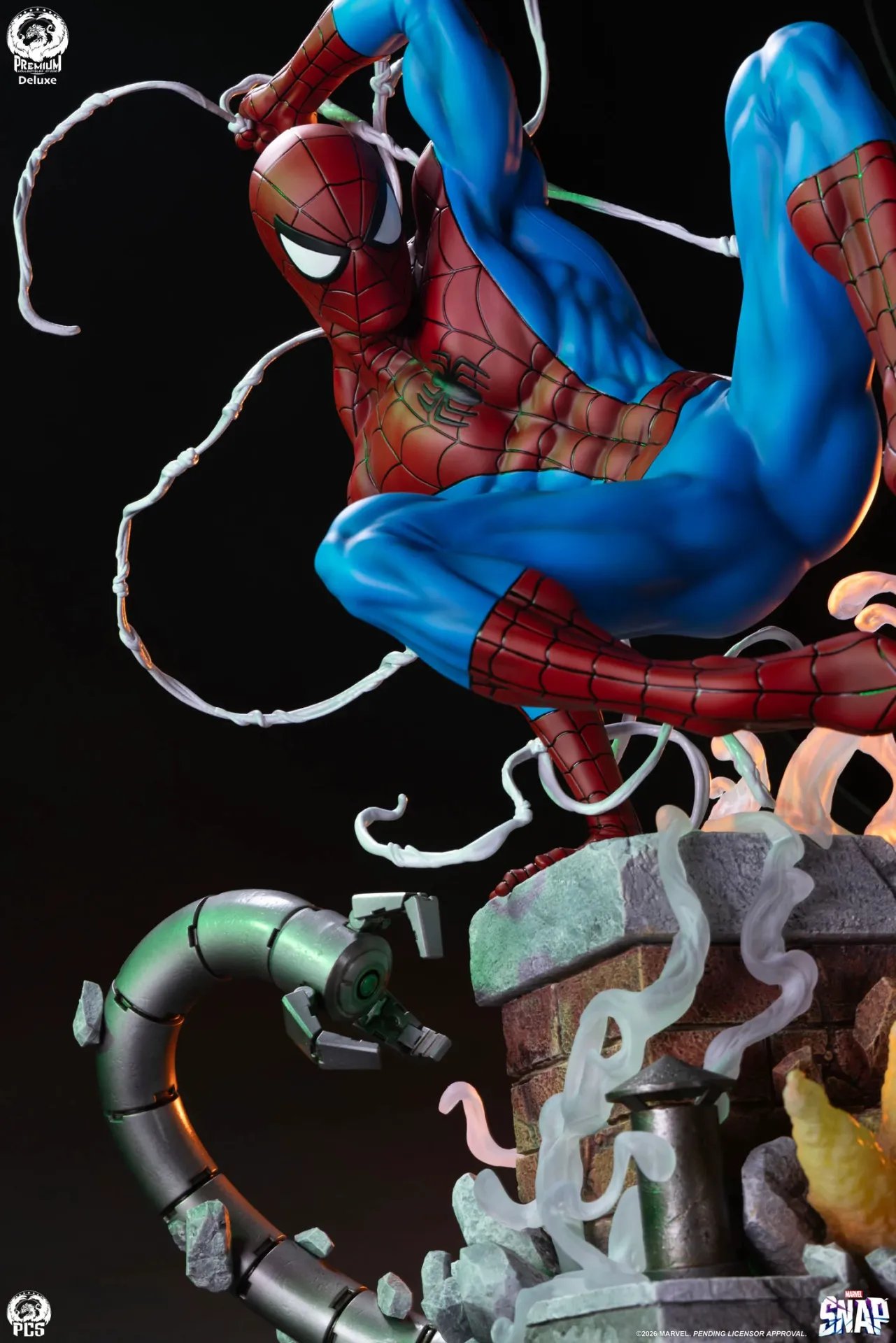 Statua Marvel Snap Spider-man 1:3 Scale Deluxe Edition DS Modellismo Statua Marvel Snap Spider-man scala 1:3