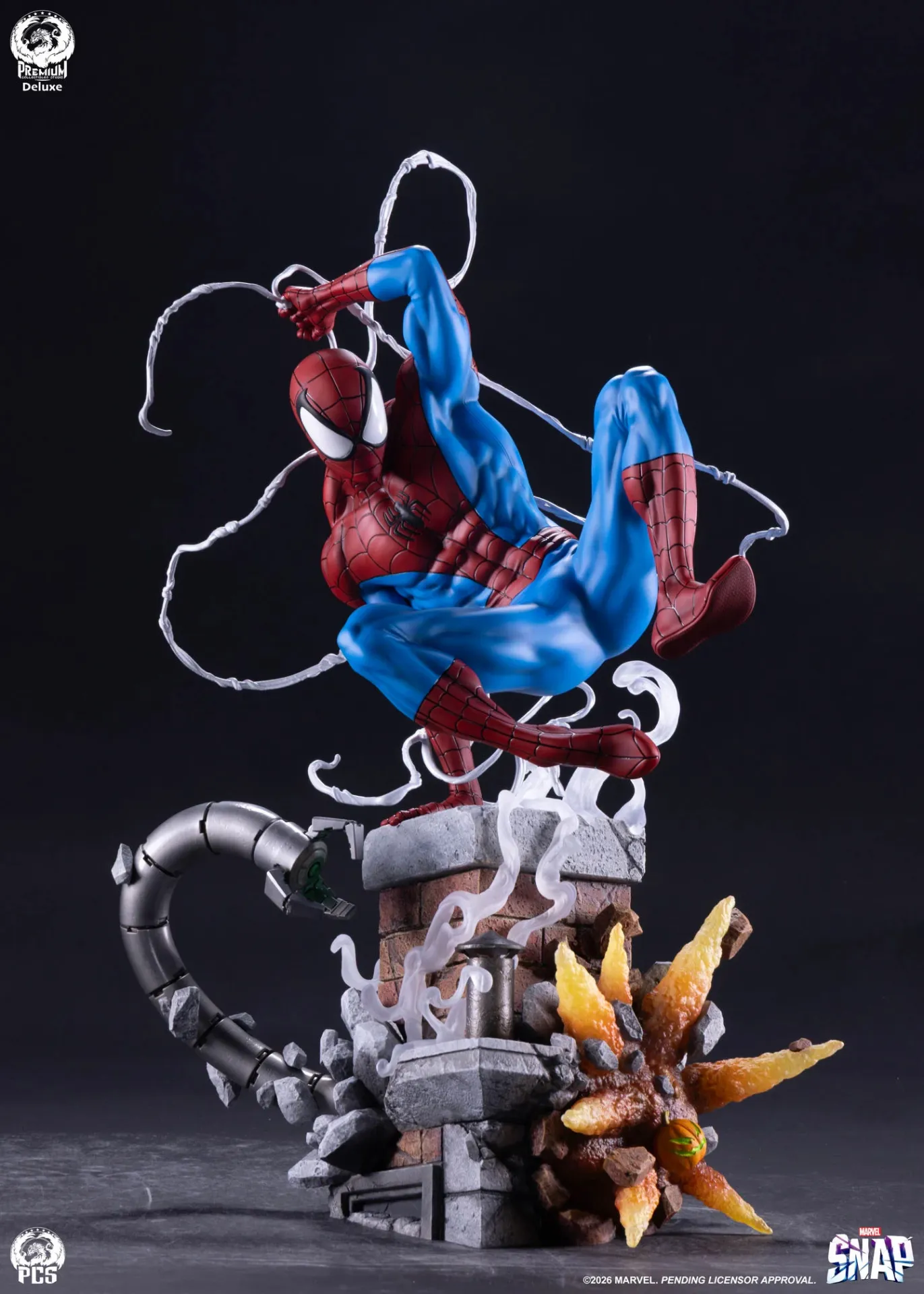 Statua Marvel Snap Spider-man 1:3 Scale Deluxe Edition DS Modellismo Statua Marvel Snap Spider-man scala 1:3
