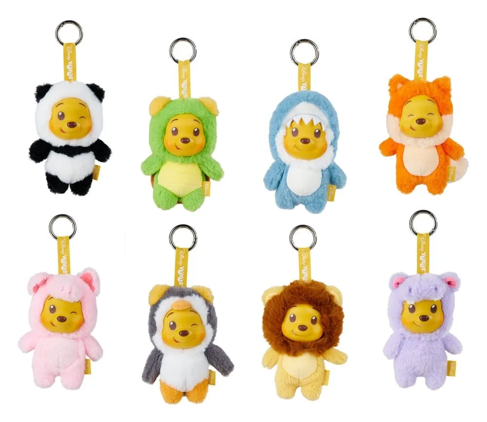 Clip ferma sacchetti Disney Yuyus Winnie the Pooh Peluche Wave 2 Blind Box (8) DS Modellismo Clip ferma sacchetti Disney Yuyus Winnie